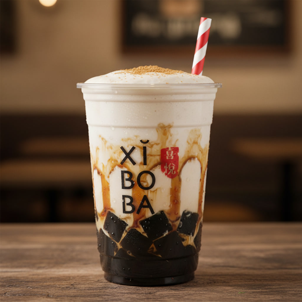 Brown Sugar Grass Jelly Fresh Milk
